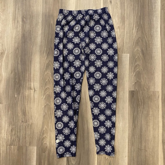 Sweetlegs snowflake pattern leggings OS - Picture 1 of 2